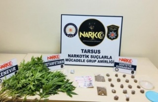 Tarsus'ta Emniyetin Yaptığı Uyuşturucu Operasyonlarında...