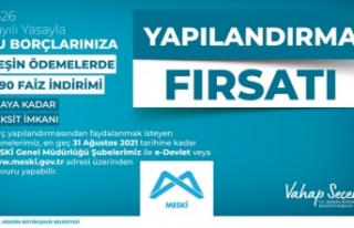 Meski, Su Faturası Borçlarını Yapılandırıyor