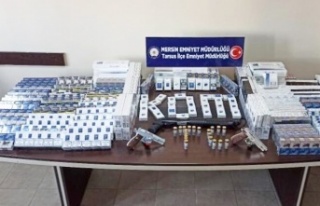 Tarsus'ta Kaçakçı Operasyonunda 11 Şüpheli...