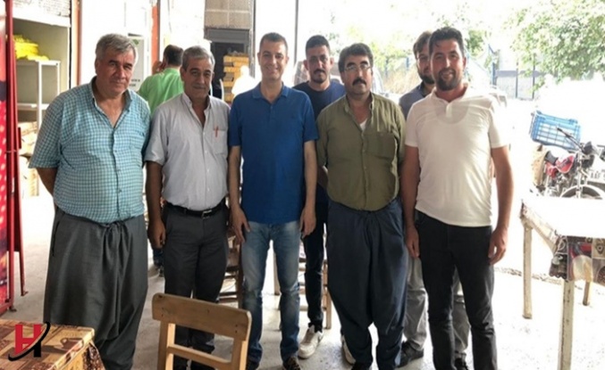 Başkan Varal, Üzüm Üreticileriyle Bir Araya Geldi