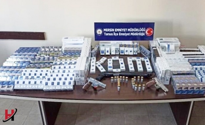 Tarsus'ta Kaçakçı Operasyonunda 11 Şüpheli Gözaltına Alındı