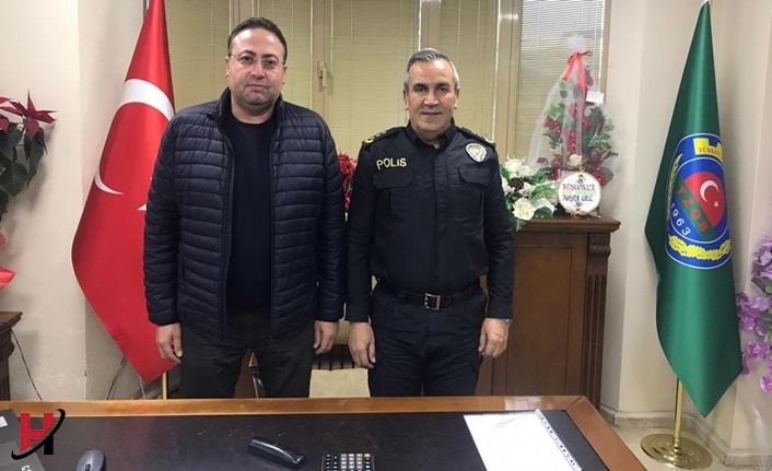 Tarsus Emniyet Müdürü Ebubekir Fil'den, Tarsus Ziraat Odasına Ziyaret