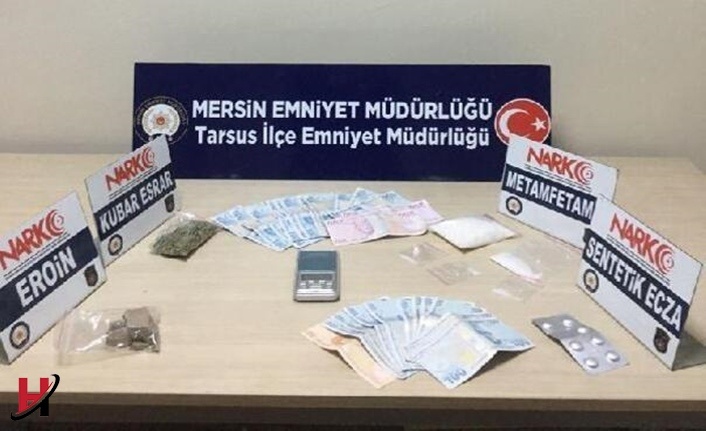 Tarsus’ta Uyuşturucu Operasyonu 18 Gözaltı